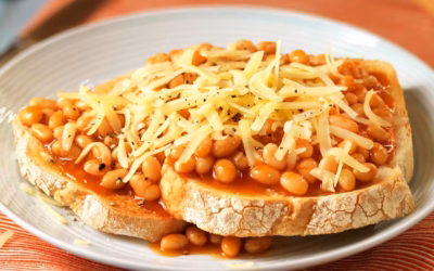 Cheesey Beans on Toast